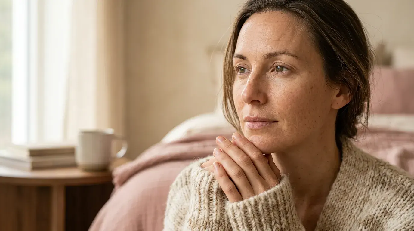 Woman with refreshed, glowing skin starting a New Year skincare reset in Pickering