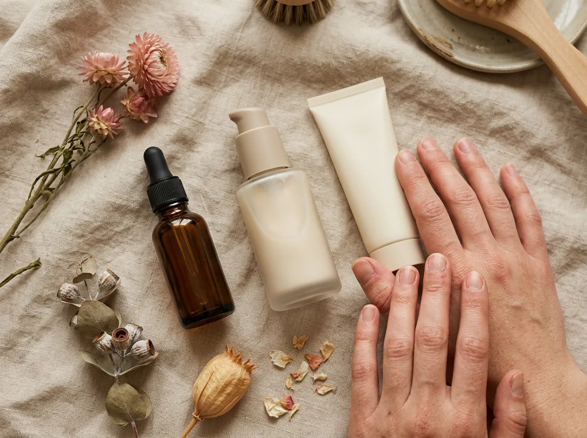 Daily sunscreen and brightening routine to maintain sun damage results