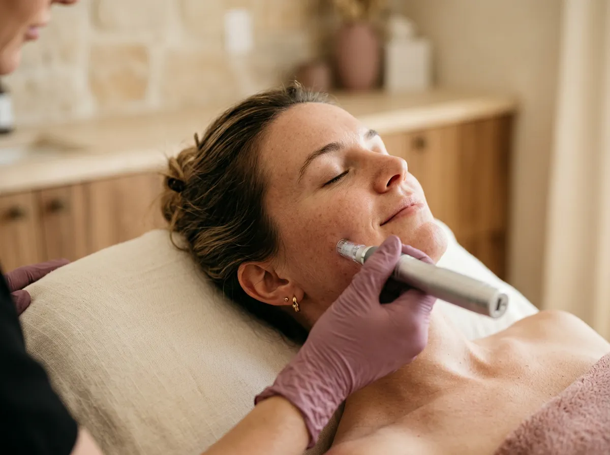 Beauty Booster microneedling glow treatment in Pickering