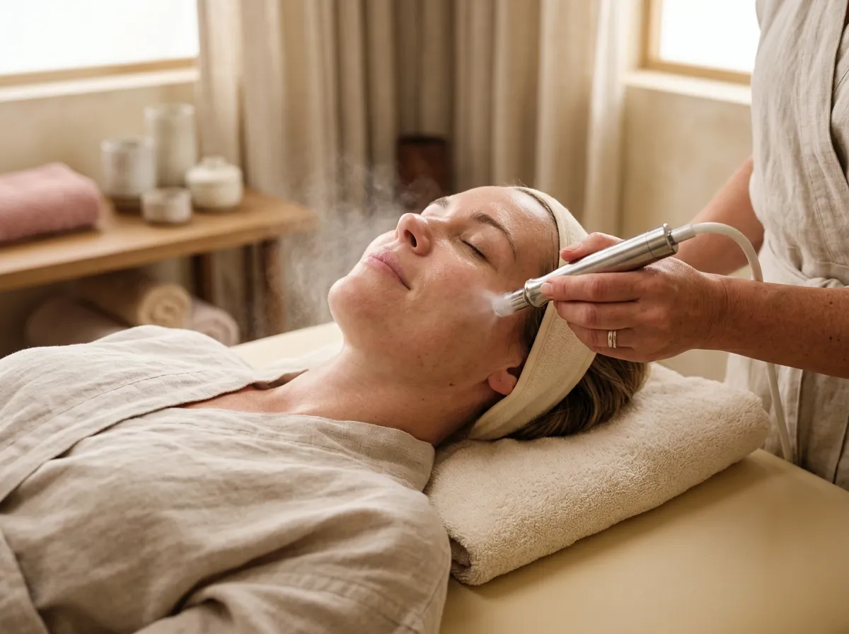 Jet Peel facial for radiant glowing skin in Pickering