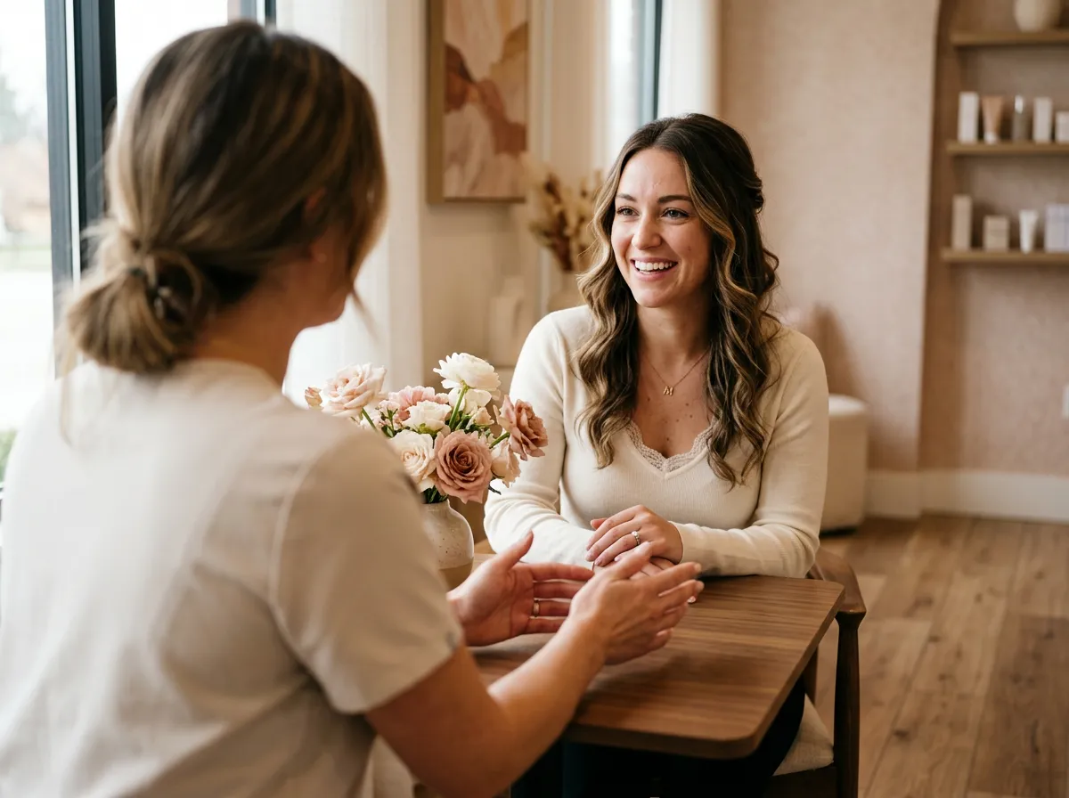 Bridal beauty consultation with an RN in Pickering to plan your special day