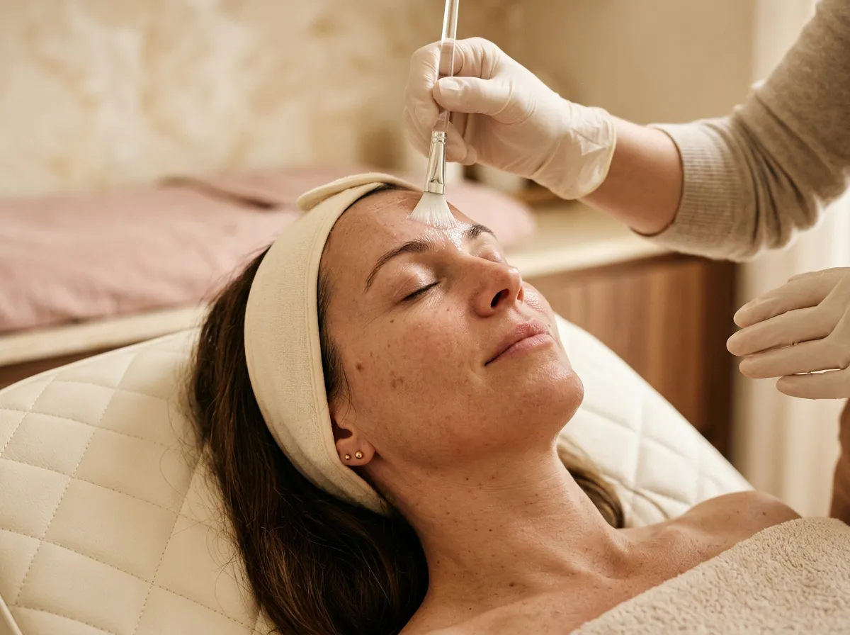Chemical peel bridal skin prep treatment at Victoria Rose Aesthetics in Pickering
