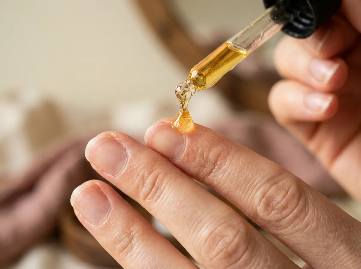 Antioxidant vitamin C serum for summer skincare protection